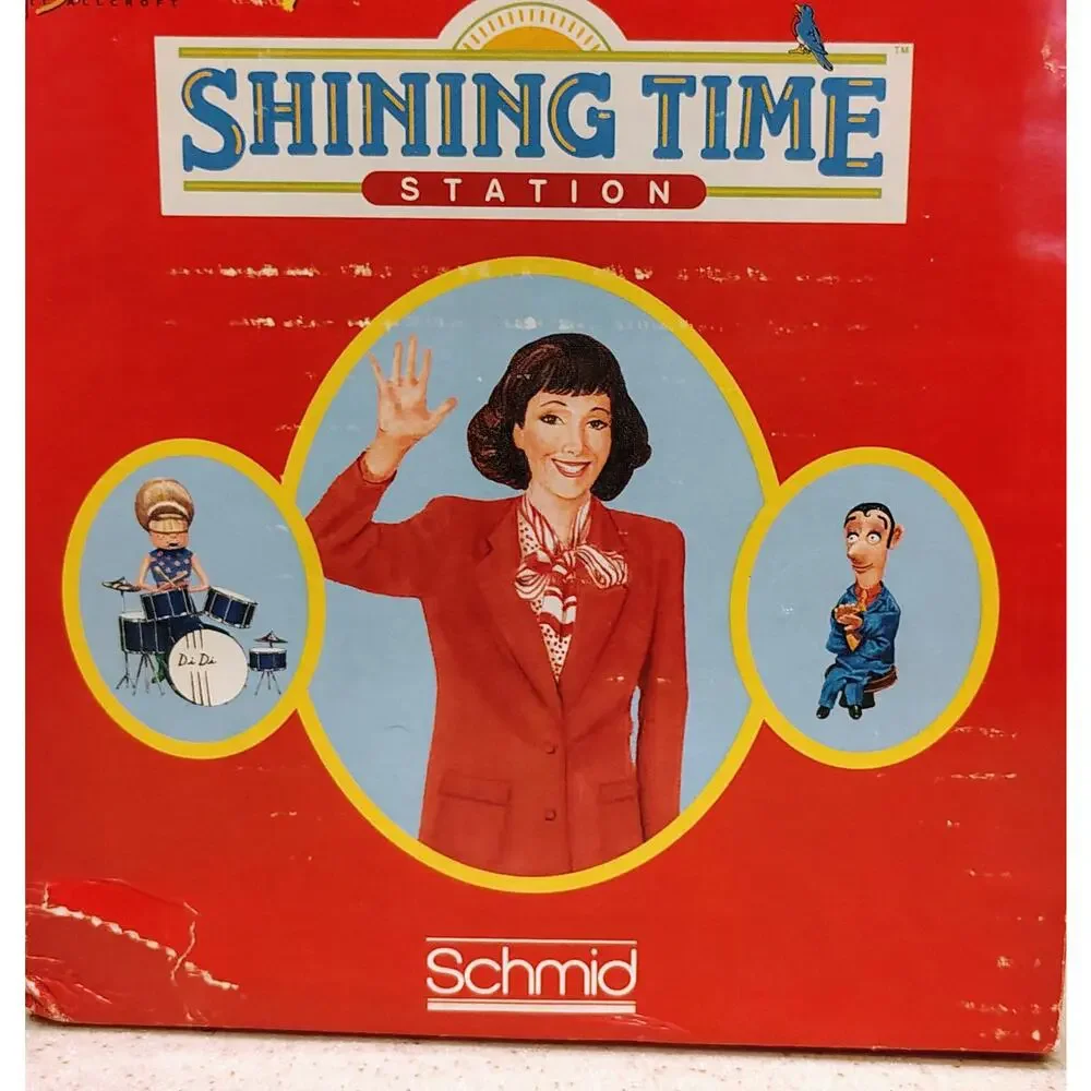 1994 Schmid Shining Time Station Cookie Jar REPLACEMENT LID / ROOF ONLY + Box